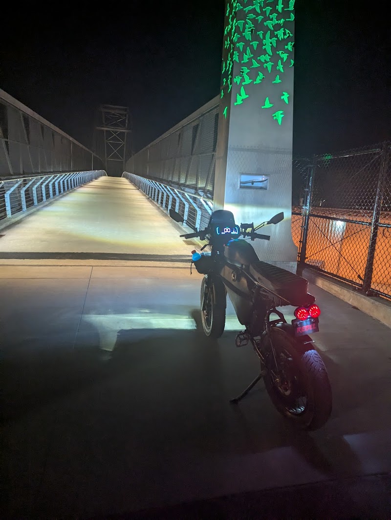 Wendy Park Bridge Cleveland atmosphere