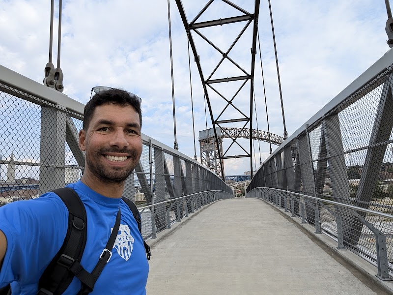 Wendy Park Bridge Cleveland atmosphere