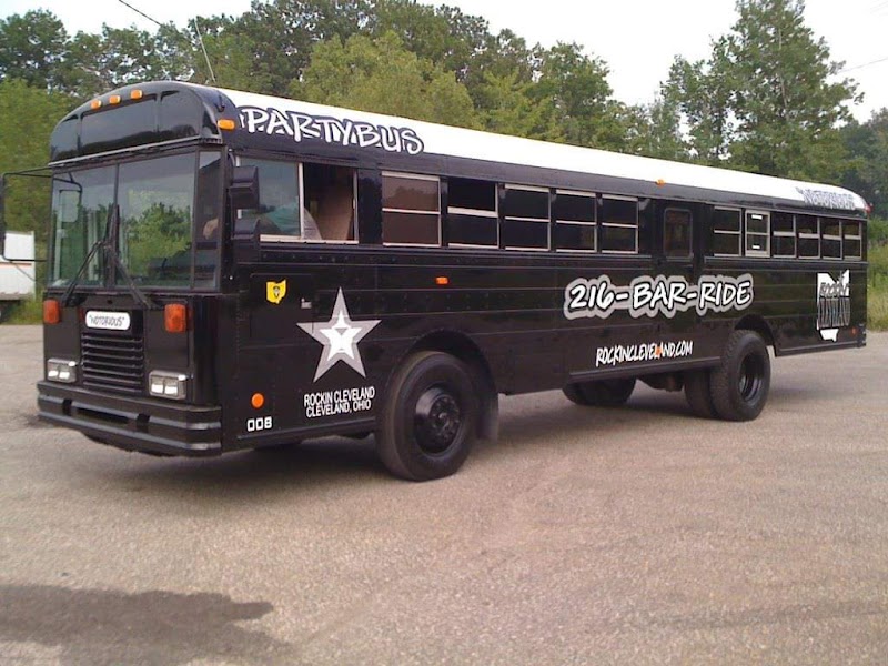 Rockin' Cleveland Party Bus Cleveland interior