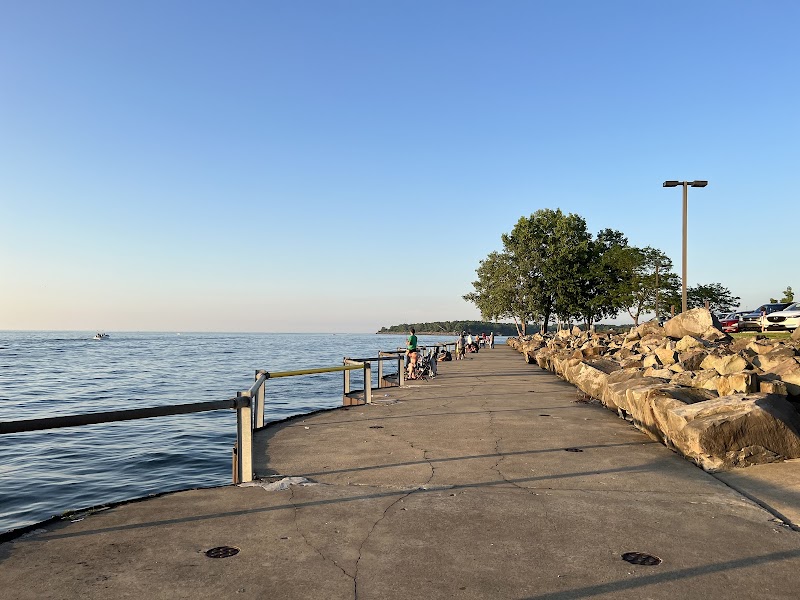 Cleveland Metroparks E55 Marina Fishing Area
