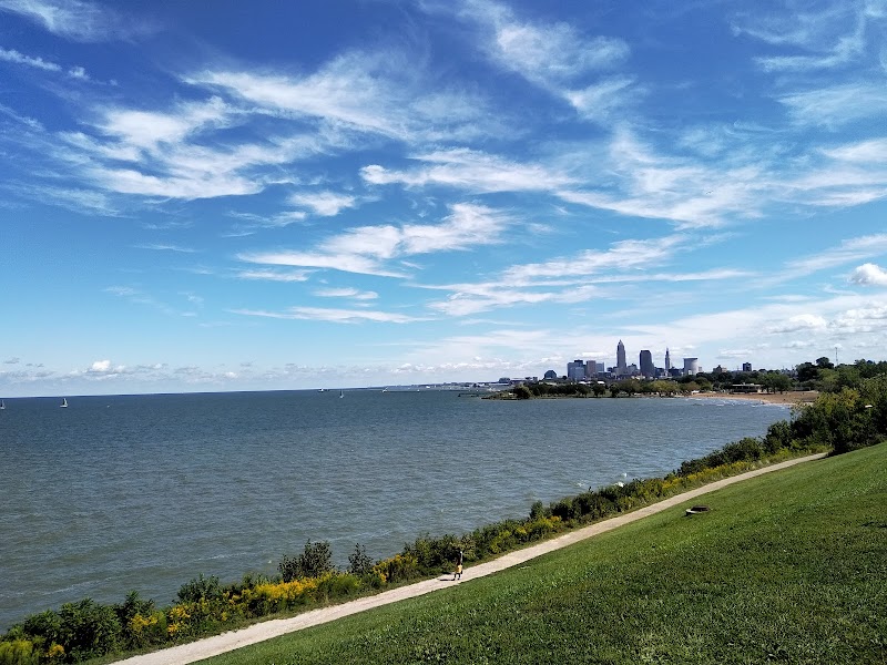 Cleveland Script Sign - Edgewater Park Cleveland atmosphere