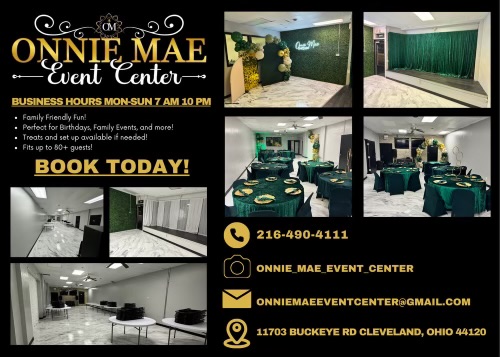 Onnie Mae Event Center Cleveland atmosphere
