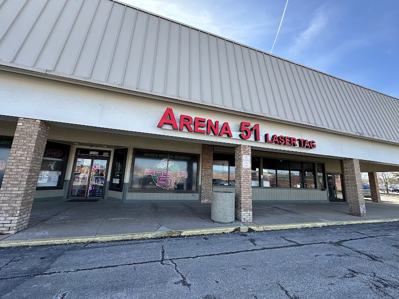 Arena 51 Laser Tag Cleveland atmosphere