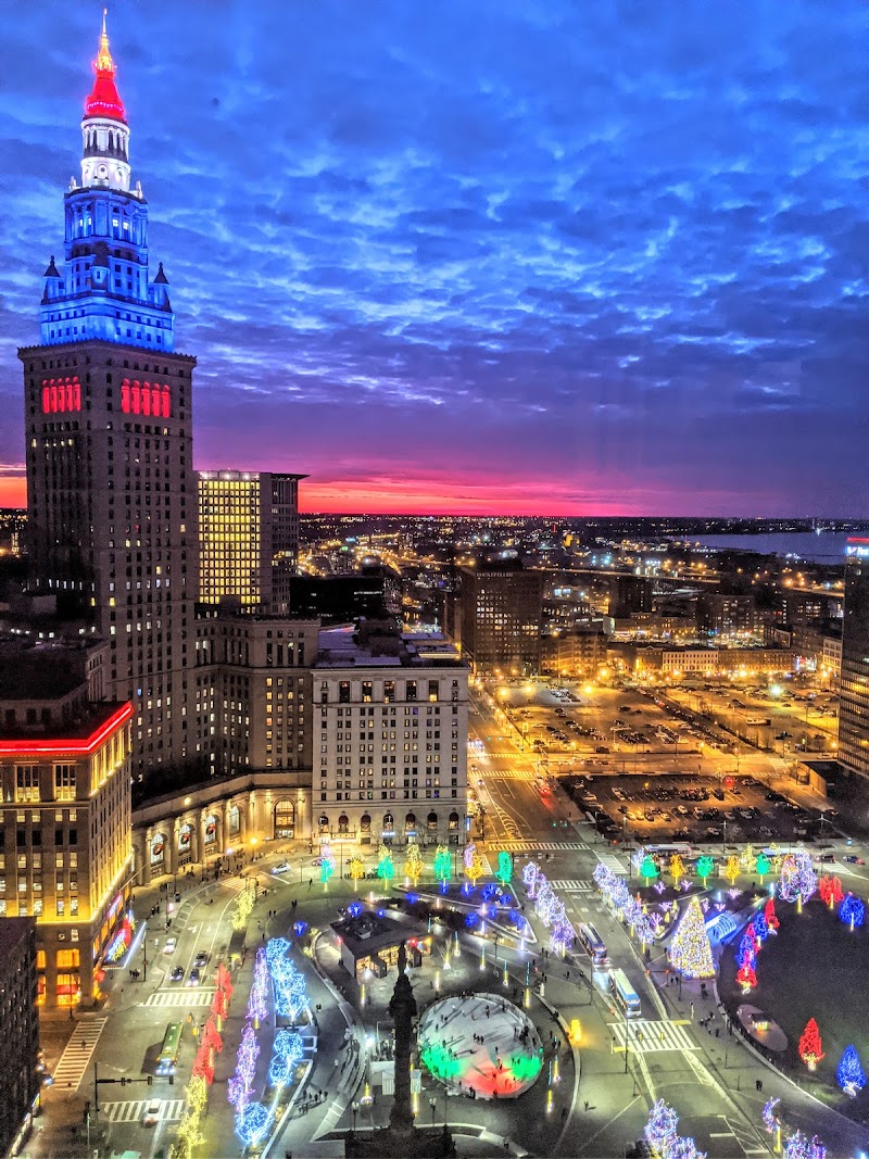 Cleveland Public Square Cleveland atmosphere